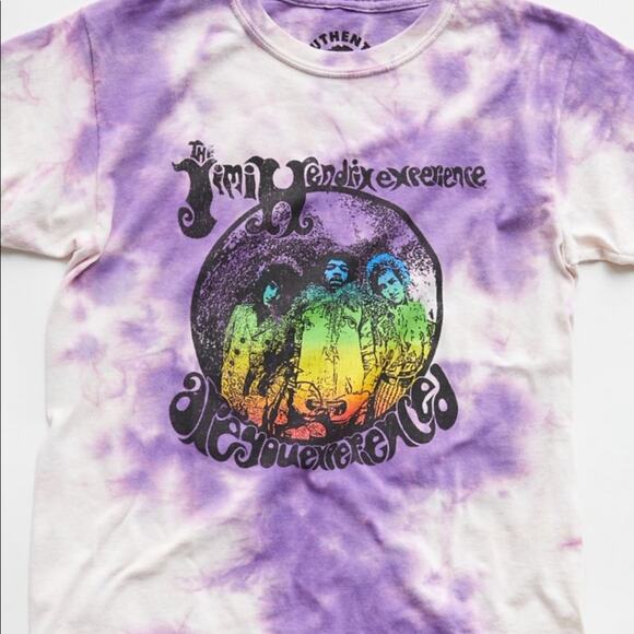 UO Jimi Hendrix Experience Tie Dye Tee Size Small - Picture 5 of 12